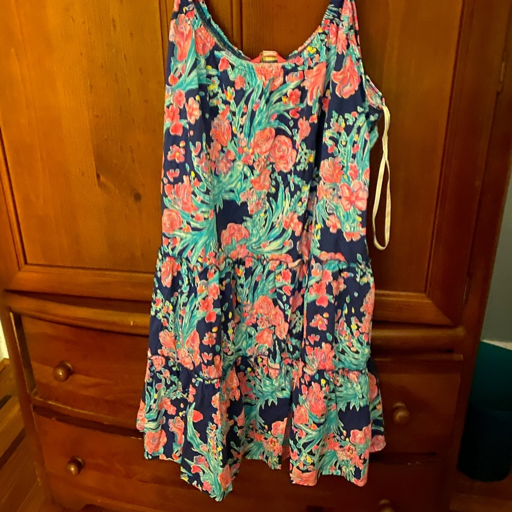 Lily Pulitzer Neon Plus sized beach cover up